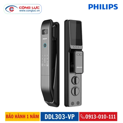 Khoá Cửa Vân Tay PhiLips DDL303-VP